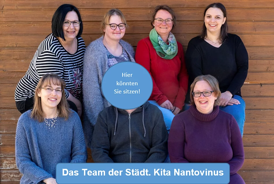 Gruppenbild des Kindergartenteams