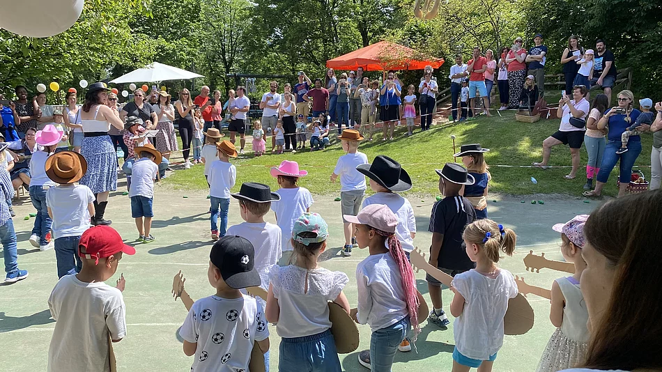 Kitafeier Giraffenhaus Waldram