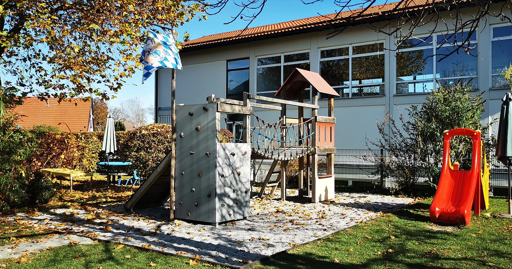 Kindertagesstätte Nantovinus Gartenansicht 