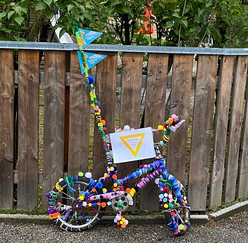 Fahrradaktion Giraffenhaus