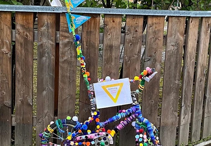 Fahrradaktion Giraffenhaus