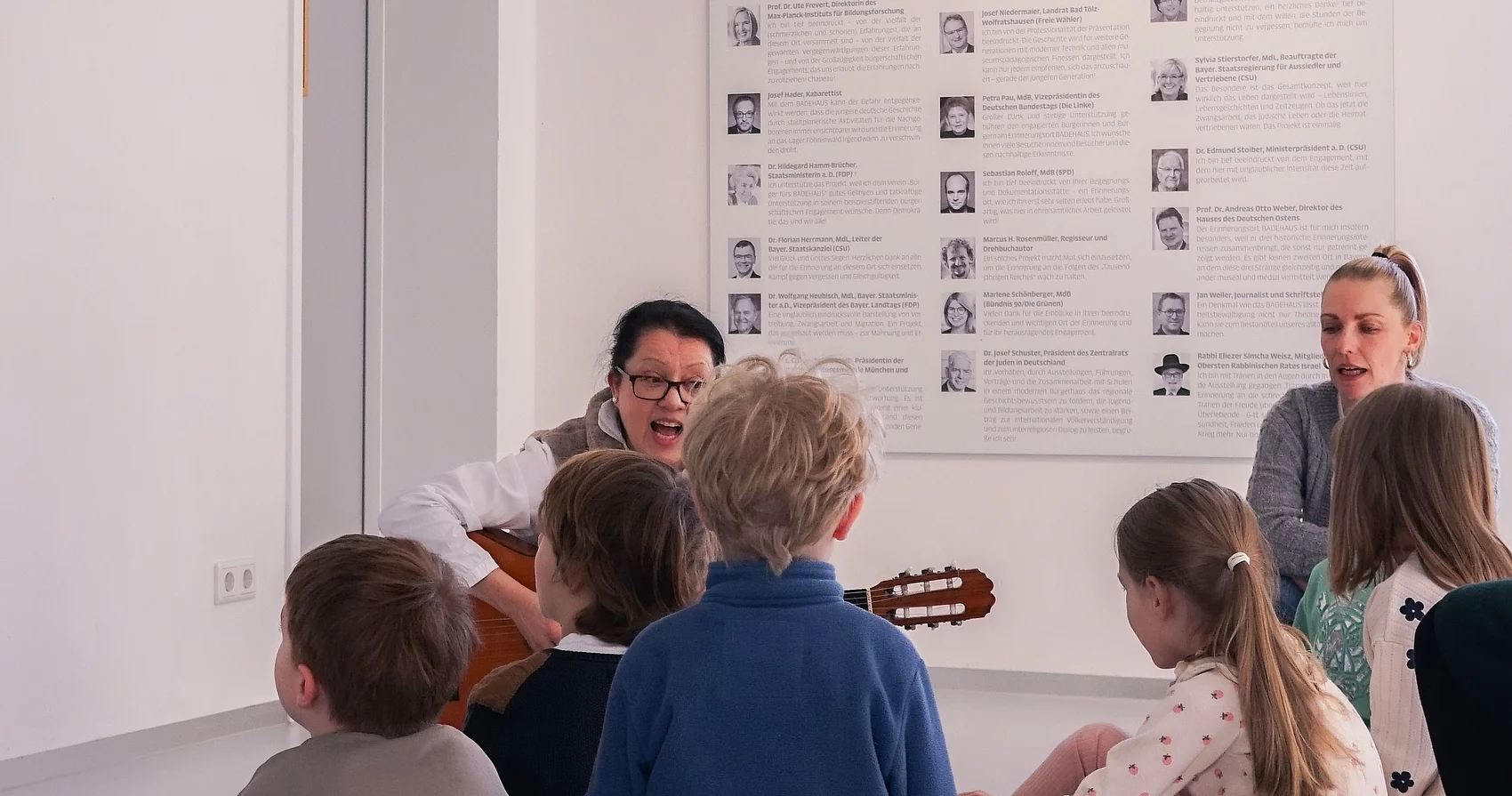 Besuch im Erinnerungsort Badehaus