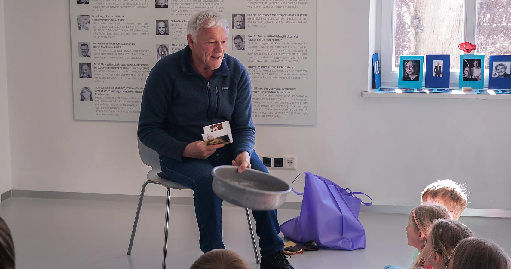 Josef Brustmann im Badehaus